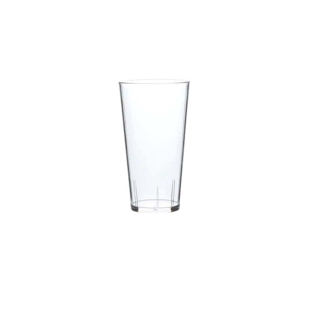 Conic" unbreakable beer and cocktail glass in Ecozen - 33 cl