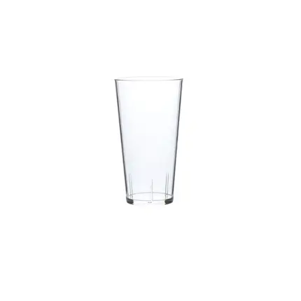 Conic unbreakable beer and cocktail glass in Ecozen - 33 cl