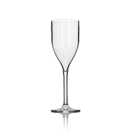 Unbreakable champagne flute glass Venus in Ecozen - 17 cl