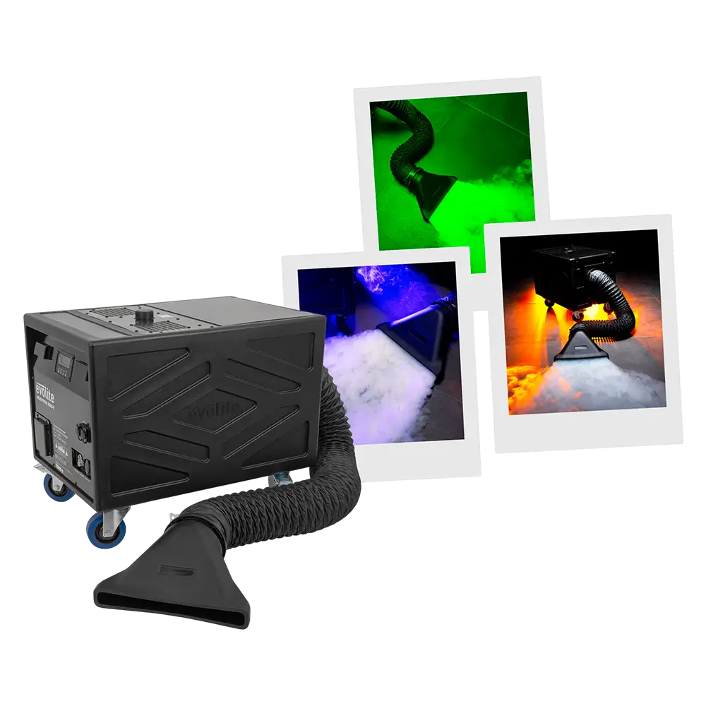 HeavyFog 3000-P - Very High Performance Heavy Fog Machine with DMX