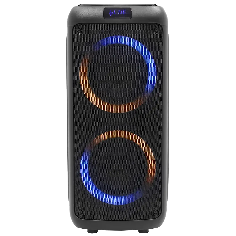 BOOMaster 300' portable battery speaker - 250W with Bluetooth, LED