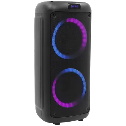 BOOMaster 300' portable battery speaker - 250W with Bluetooth, LED