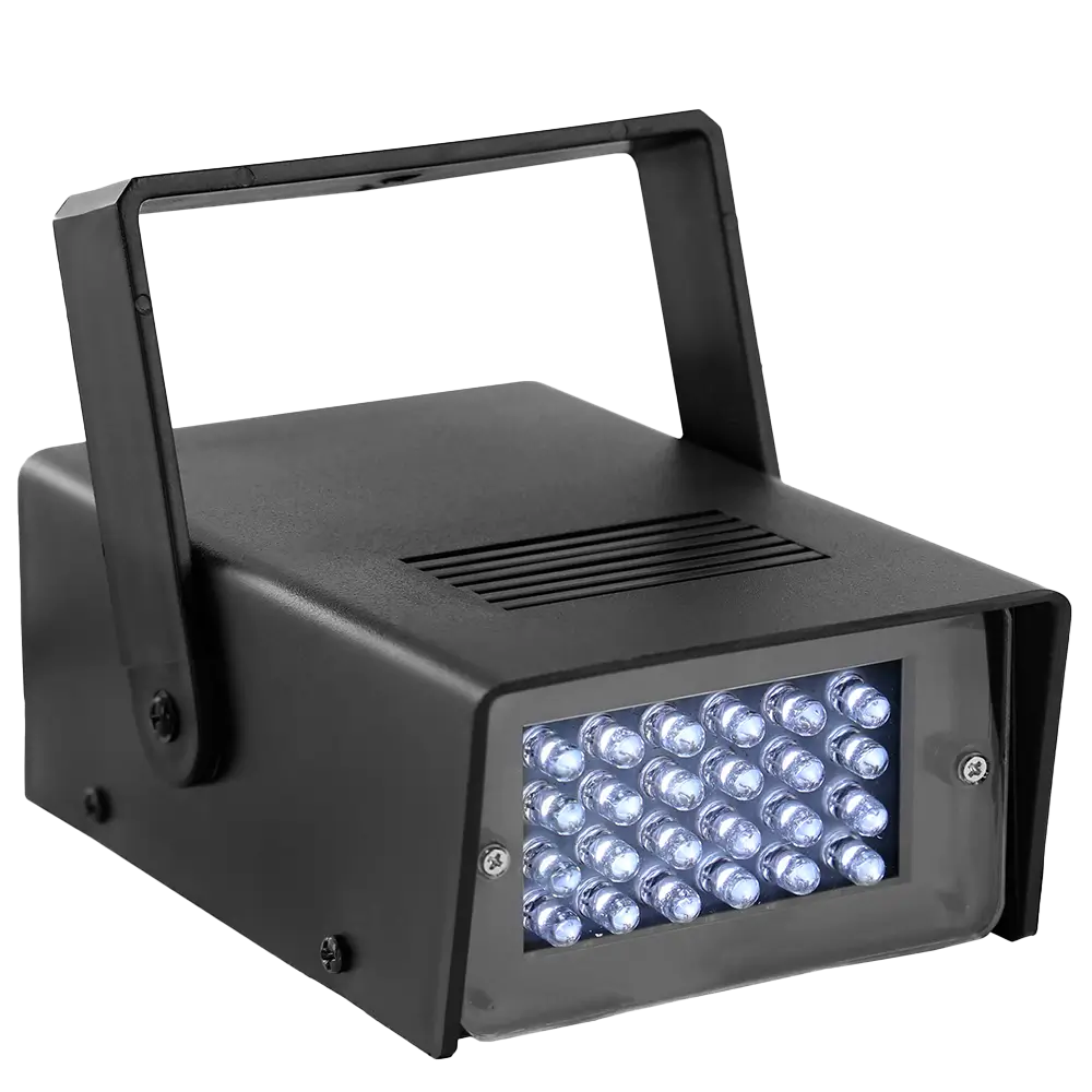 FLASHLED-MINI" LED strobe - 24 white LEDs, adjustable speed