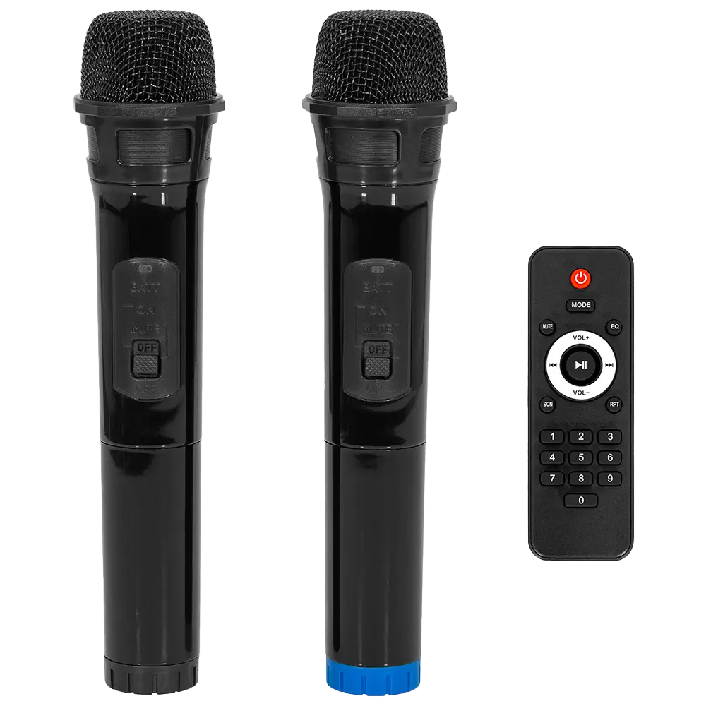 Portable speaker "Mobile Pro 12" Mac Mah – 500W, Bluetooth, 2 UHF microphones