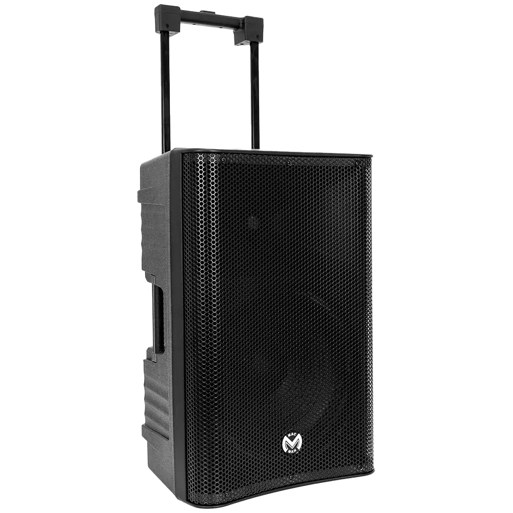 Portable speaker "Mobile Pro 15" Mac Mah – 600W, Bluetooth, 2 UHF microphones