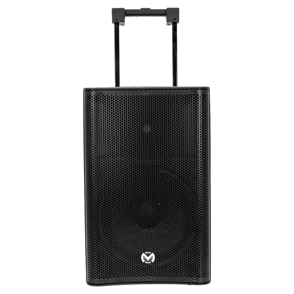 Portable speaker "Mobile Pro 15" Mac Mah – 600W, Bluetooth, 2 UHF microphones