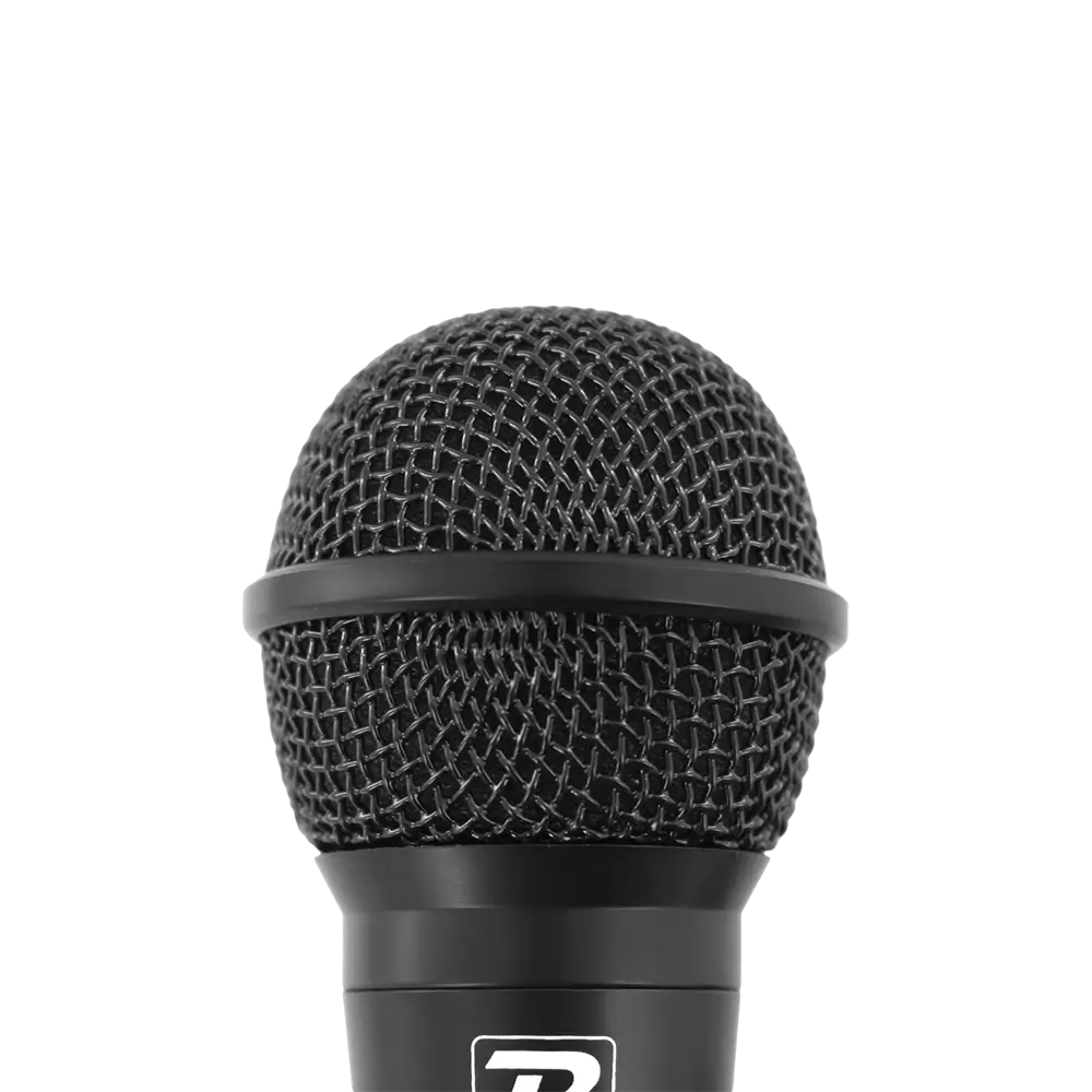 MIC10" dynamic microphone - cardioid, 3 m cable, mini-jack + 6.35 mm adaptor