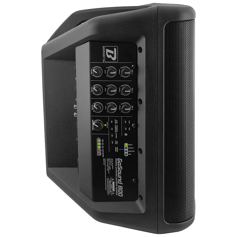 GoSound 800" portable speaker - 100W RMS, Bluetooth 5.0, DSP 4 modes, 4h battery