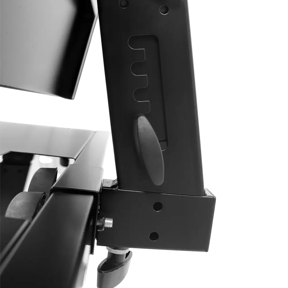 DJ STATION - adjustable height 68-92 cm, integrated PC shelf