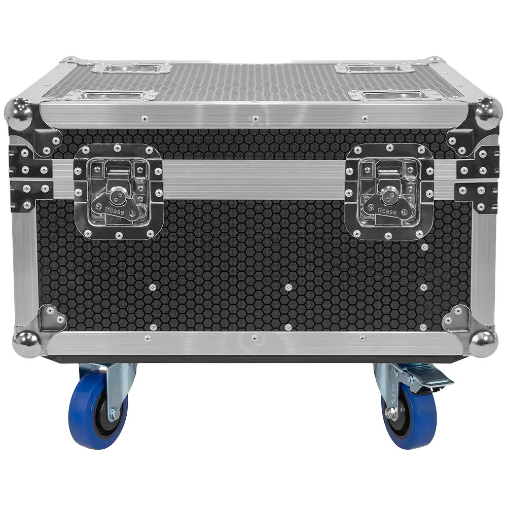 LED spotlights "IZY Glow Set" Mac Mah – 6×15W RGBWA-UV, wireless DMX, rechargeable