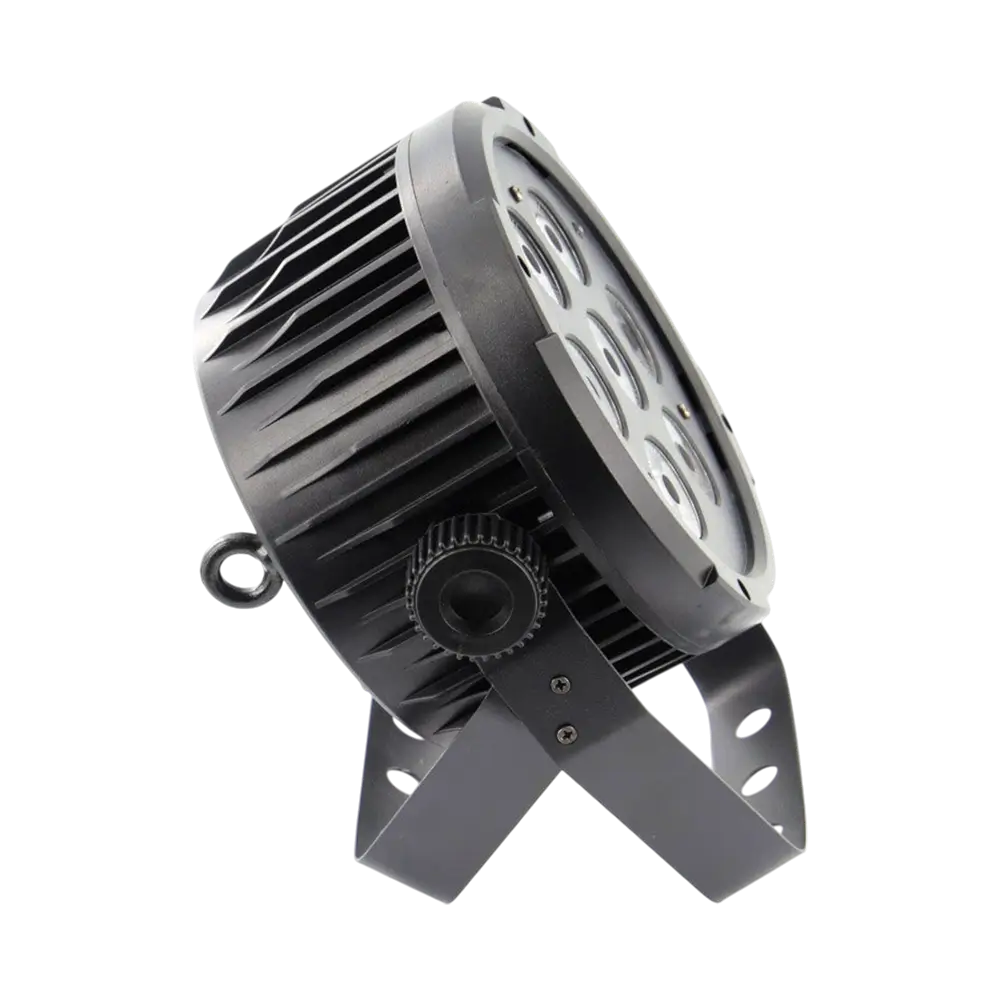 7x10W 5in1 LED PAR floodlight - 7 RGBWA LEDs, DMX, auto and music modes and remote control