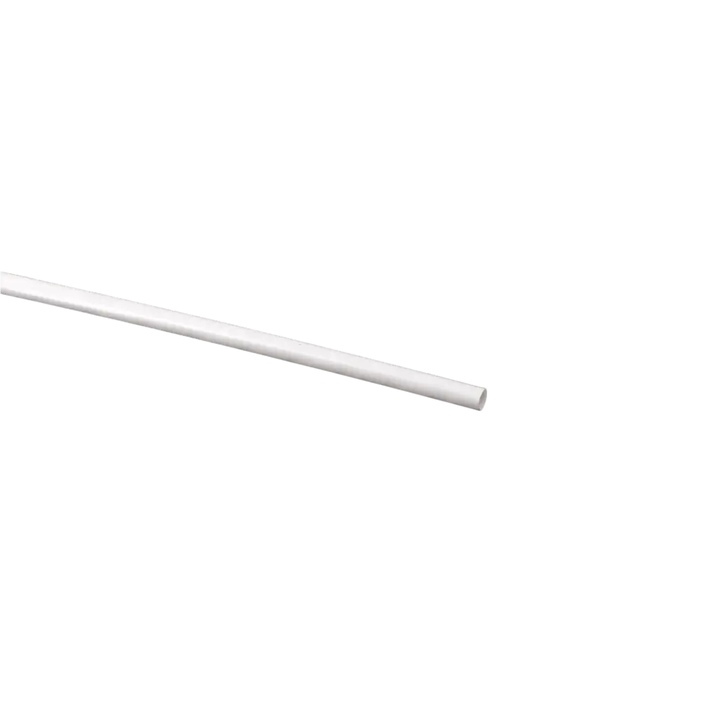 White PP recyclable straw 20cm ø 6mm - Food-safe and reusable (Pack of 250)