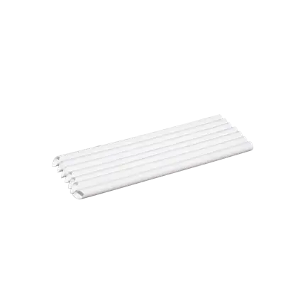 Bubble Tea straw in white recyclable PP 23cm ø 12mm - Food-certified and reusable (pack of 200)