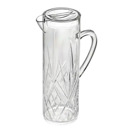 Firenze unbreakable carafe with lid - 1.5 L in transparent SAN