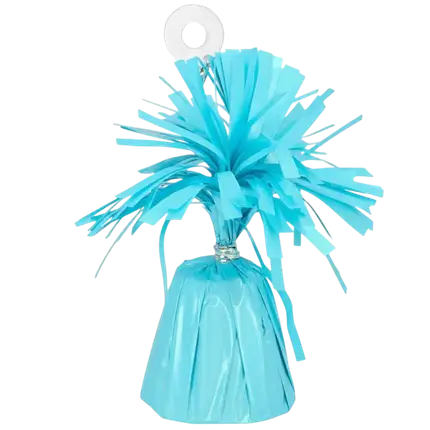 Weights for helium balloons - Light blue