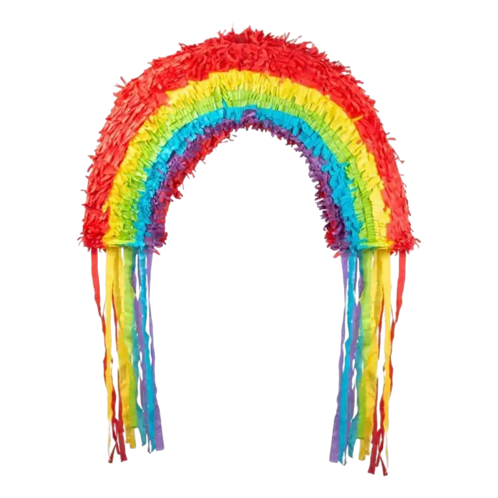 Rainbow piñata - 58 cm