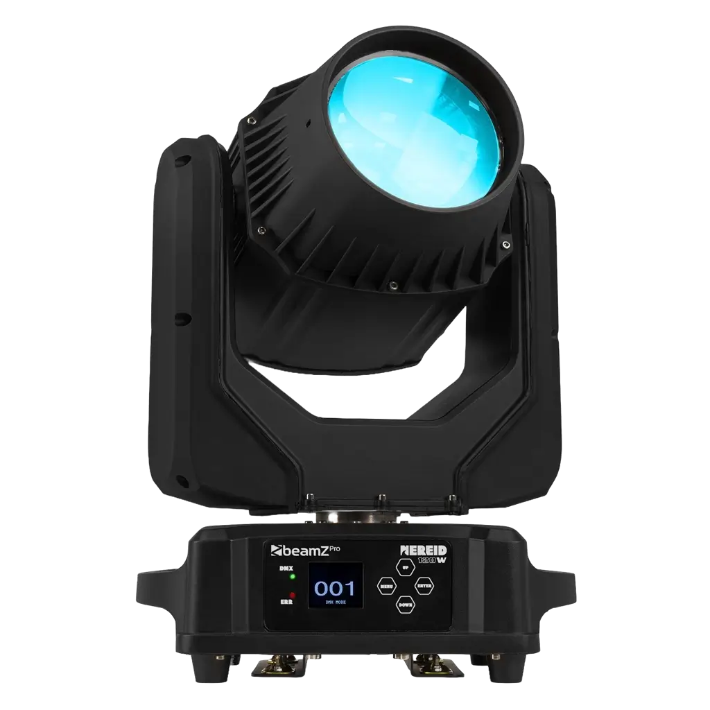 Set of 2 "NEREID120W" Beamlights - IP65 waterproof with flight-case