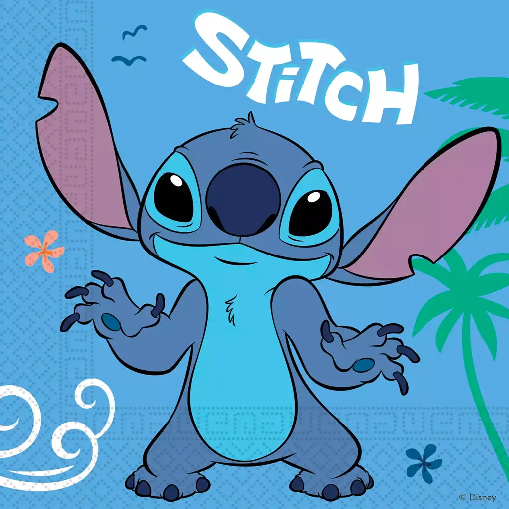 Stitch napkin - Pack of 20