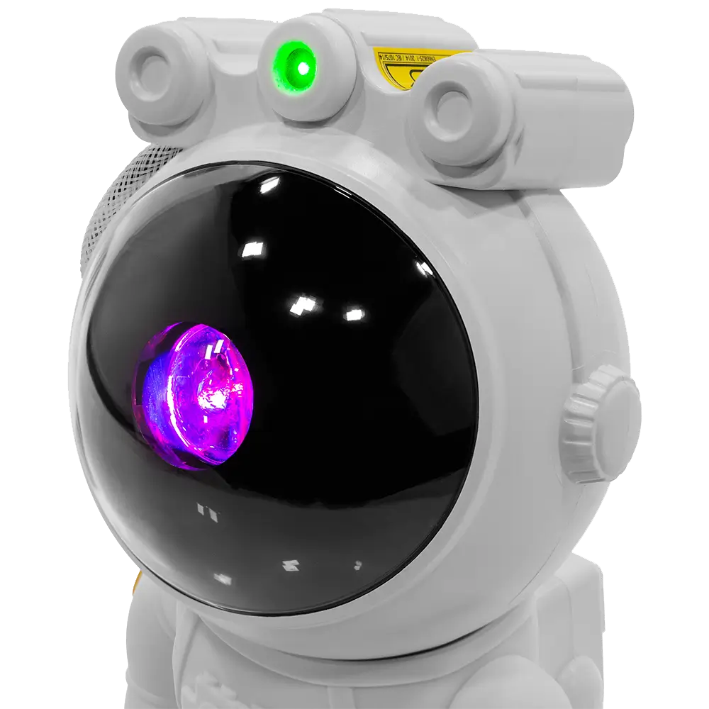 Star Man" LED spotlight with moving nebula and starry sky - BoomTone DJ