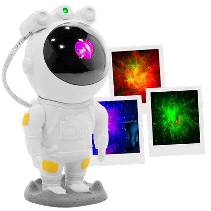 Star Man LED spotlight with moving nebula and starry sky - BoomTone DJ