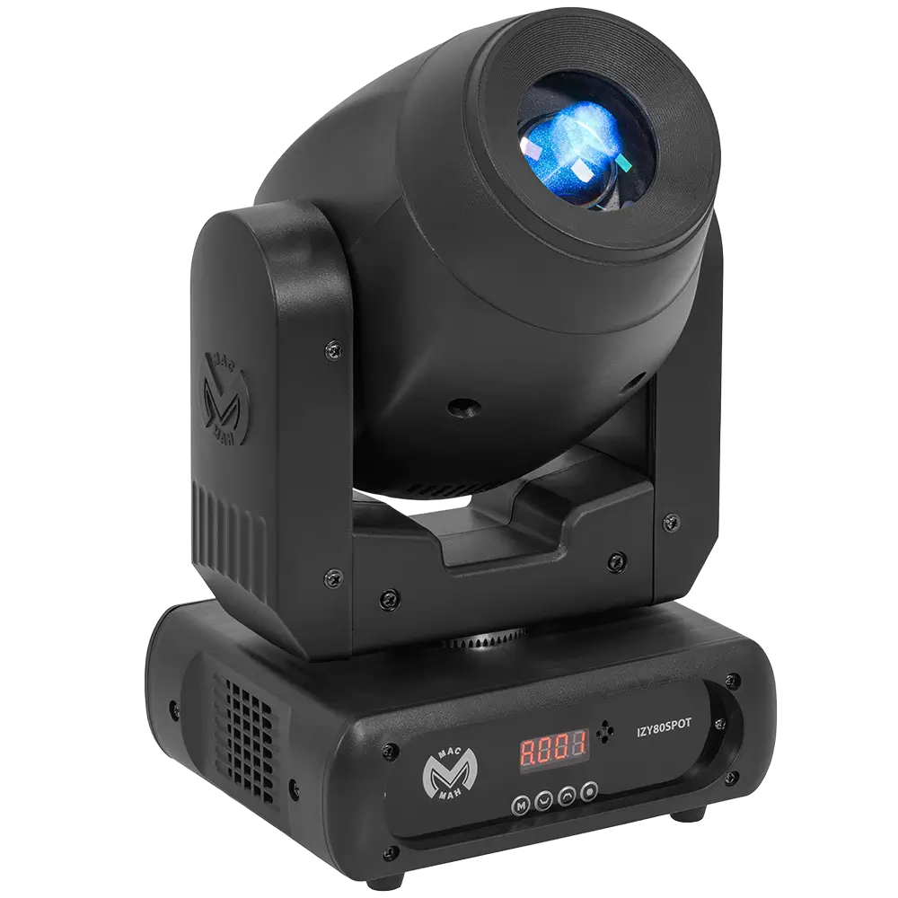 IZY 80 Spot 80W 10° beam with gobos and prism - Mac Mah