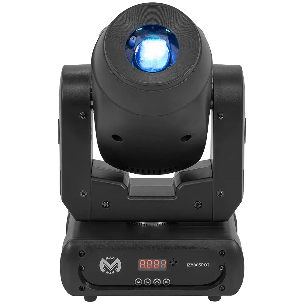 IZY 80 Spot 80W 10° beam with gobos and prism - Mac Mah
