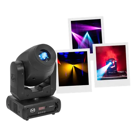 IZY 80 Spot 80W 10° beam with gobos and prism - Mac Mah