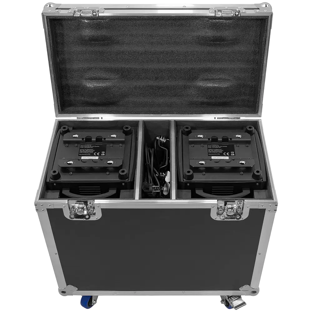 Pack of 2 "Aurora 150 BSW" beam + spot + wash hybrids with flight case - Mac Mah