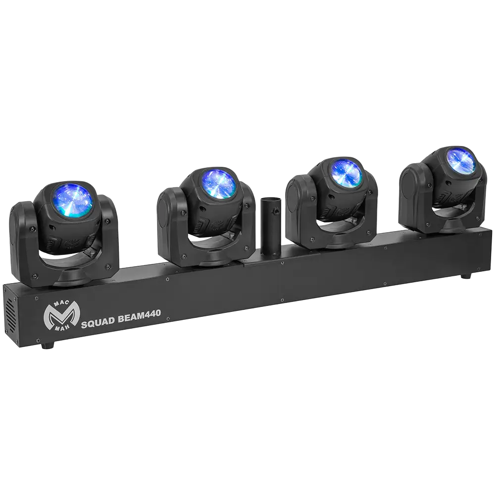 Effect LED beam "Squad Beam 440" 4 heads 40 W 2.5° beam - Mac Mah
