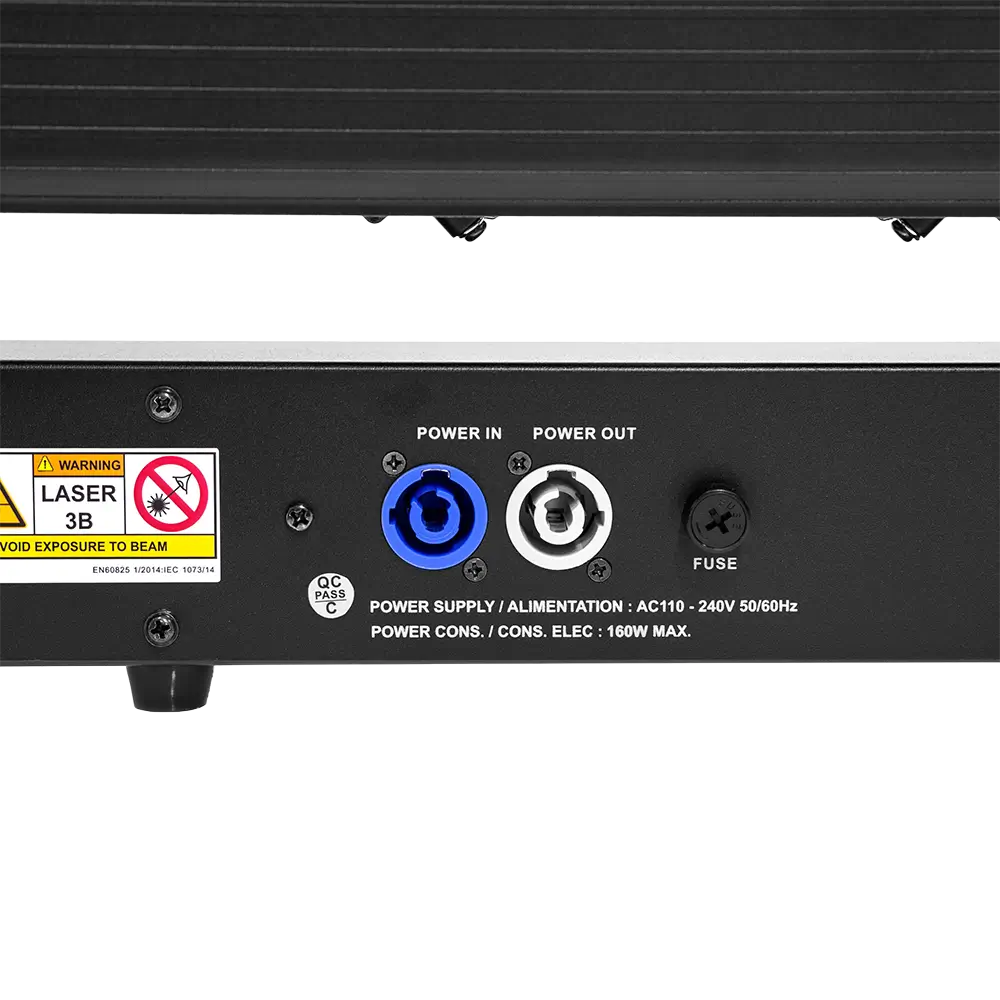 Laser bar pro "Laser Bar 6X1000RGB" 6×1000 mW motorised RGB - Evolite