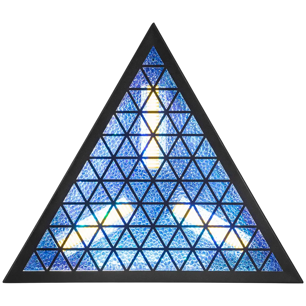 Amber-T" retro LED effect amber tube + RGB DMX - Mac Mah