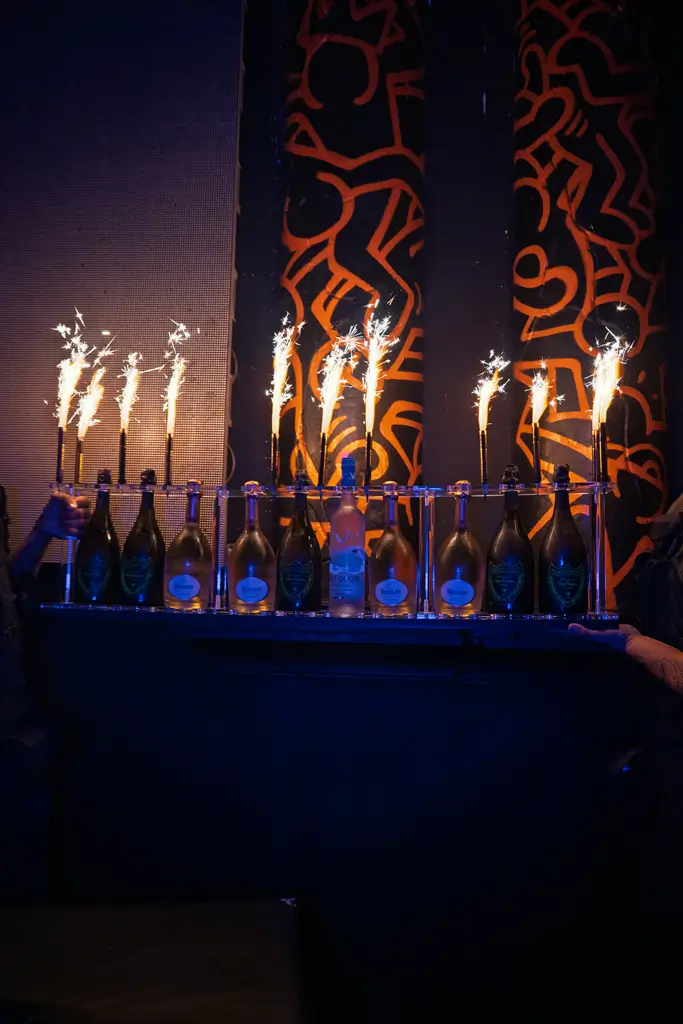 By Sparklers® 10 Bottle VIP Line Show Display