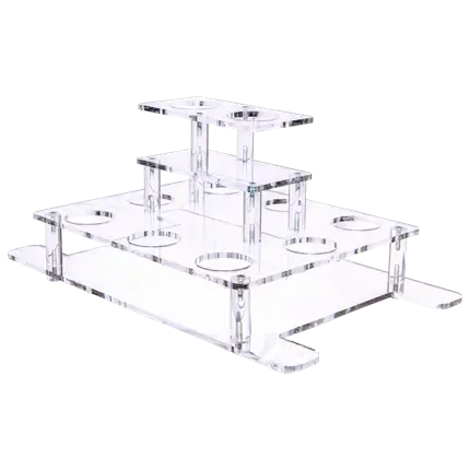 VIP 10-Bottle Pyramid Show Display | By Sparklers®