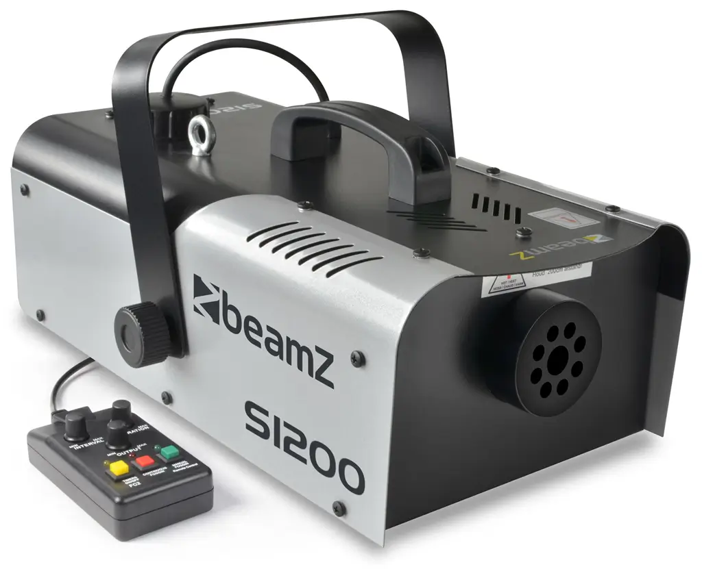 Fog machine BEAMZ S1200 MKII - 1200W + Wired Remote Control with Timer