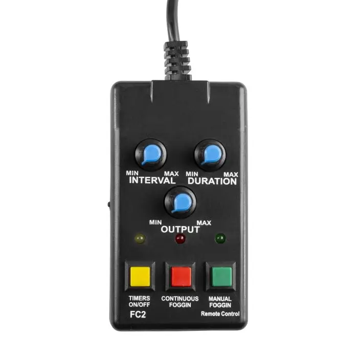 BEAMZ S1500 Smoke Machine with DMX - 1500W + Wired Remote Control with Timer