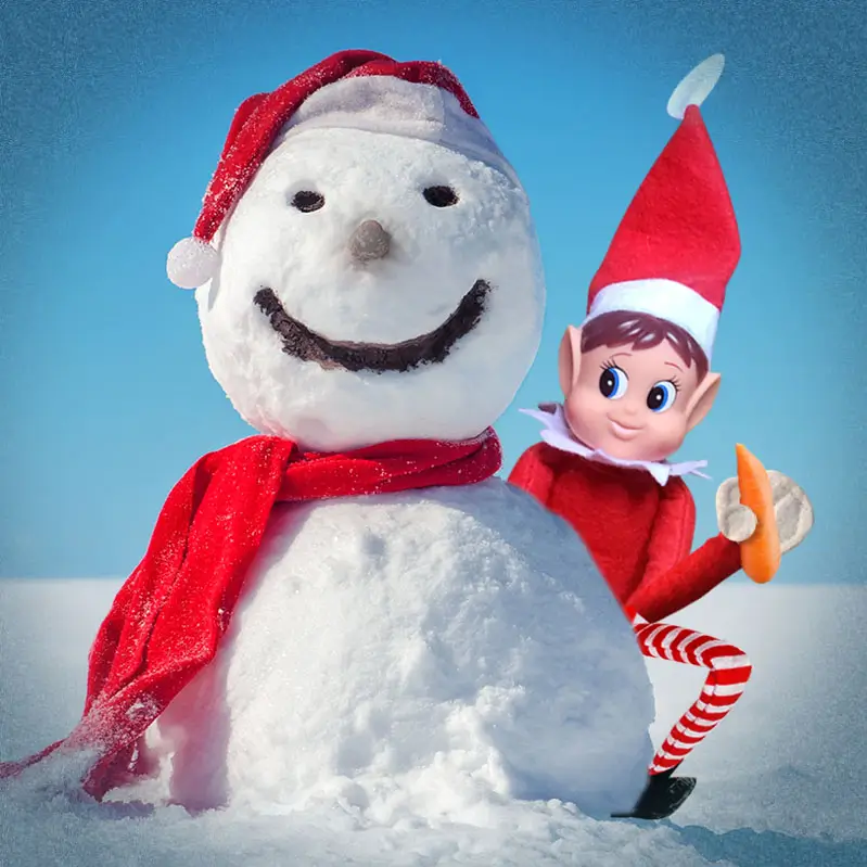 Christmas prankster elves for boys and girls (Set of 2)