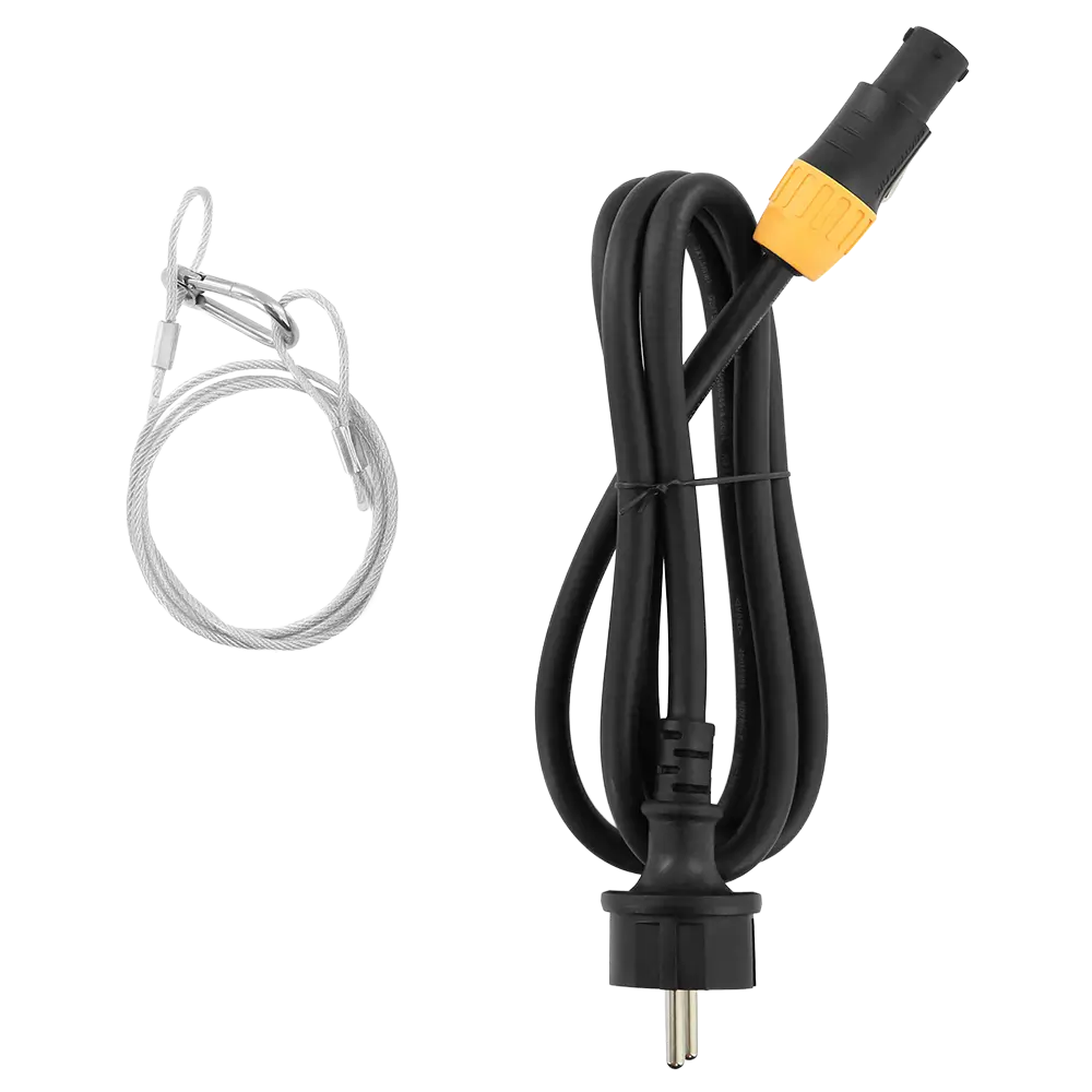 Evolite Tropikolor LED PAR light 4x15W FC - battery-powered IP65 (x6)