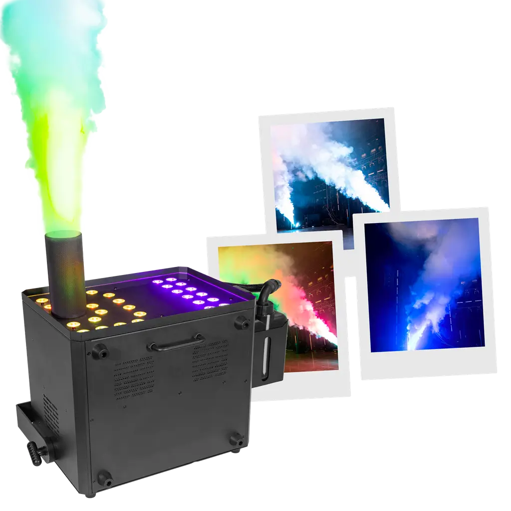 CO2 fog machine - Pro Fogjet CO2 Evolite - Powerful jet & DMX control