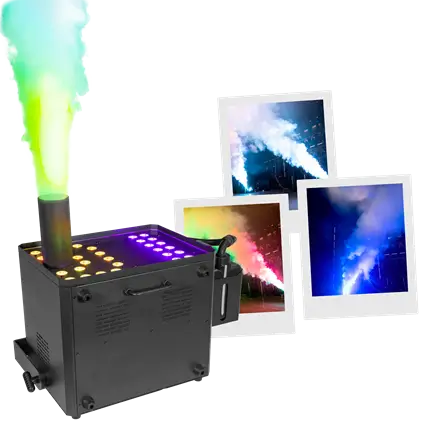CO2 fog machine - Pro Fogjet CO2 Evolite - Powerful jet & DMX control
