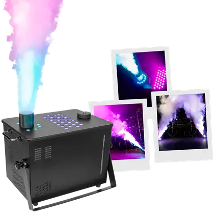 Outdoor CO2 fog machine - Pro Fogjet CO2 IP Evolite - Powerful jet & DMX (IP54)