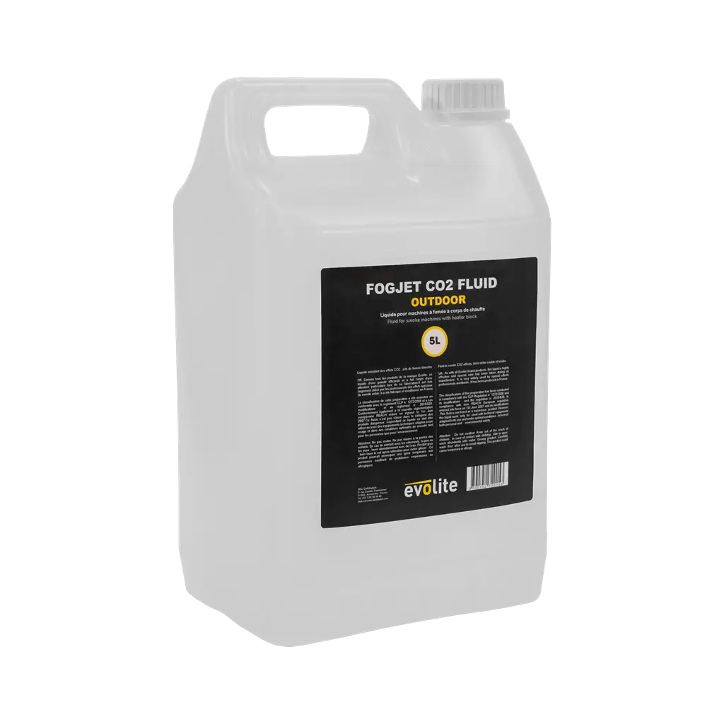 CO2 fog fluid - FogJet CO2 Outdoor Evolite - Outdoor use - 5L canister