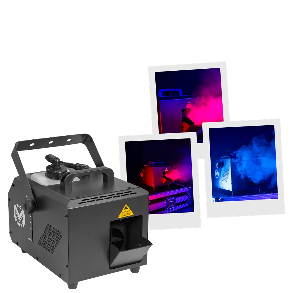 1000 W fog machine - Mac Hazer 1000 Mac Mah - Light fog & DMX control