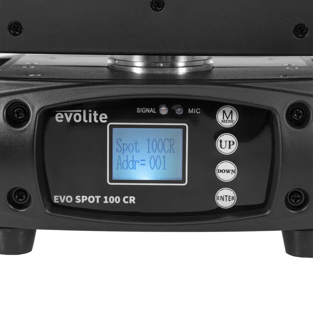 Spotlight 100 W - Evo Spot 100 CR Evolite - Multicolour LED & DMX control