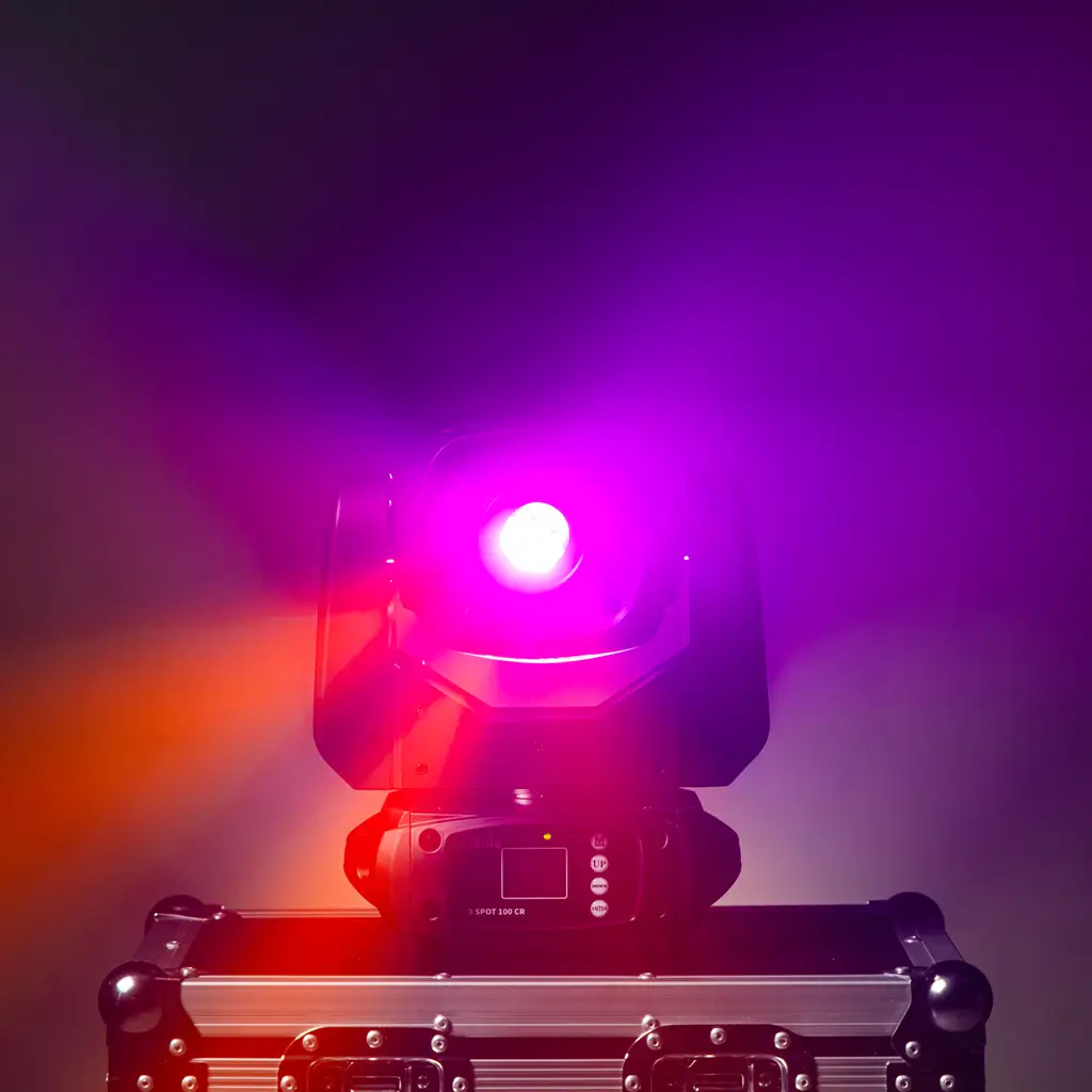 Spotlight 100 W - Evo Spot 100 CR Evolite - Multicolour LED & DMX control