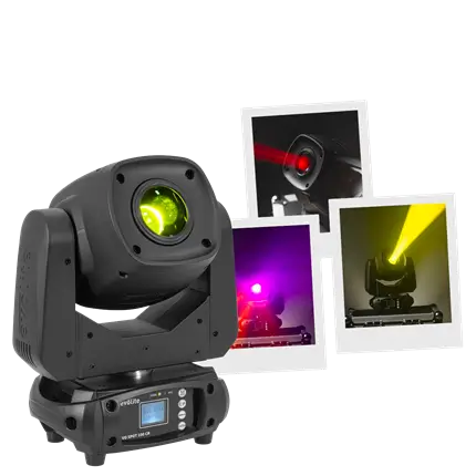 Spotlight 100 W - Evo Spot 100 CR Evolite - Multicolour LED & DMX control