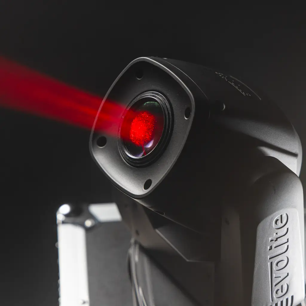 Pack 2 spotlights 100 W in flight case - Evo Spot 100 CR Set Evolite - Multicolour LED & DMX control