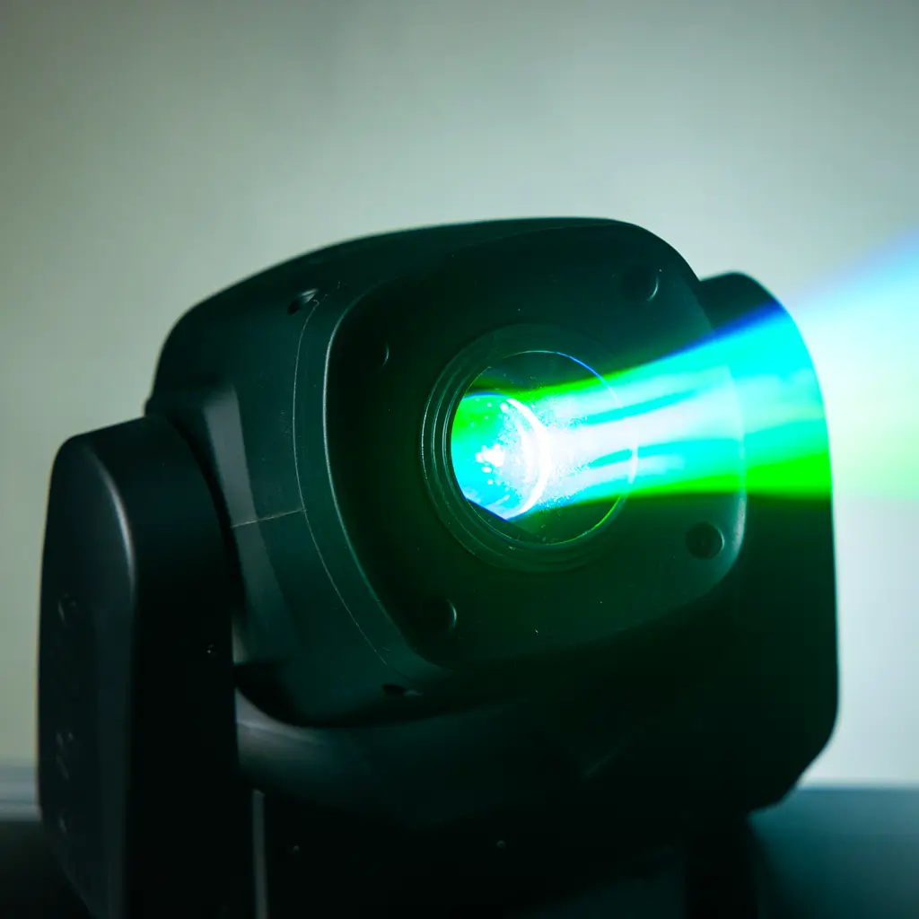 Pack 2 spotlights 100 W in flight case - Evo Spot 100 CR Set Evolite - Multicolour LED & DMX control