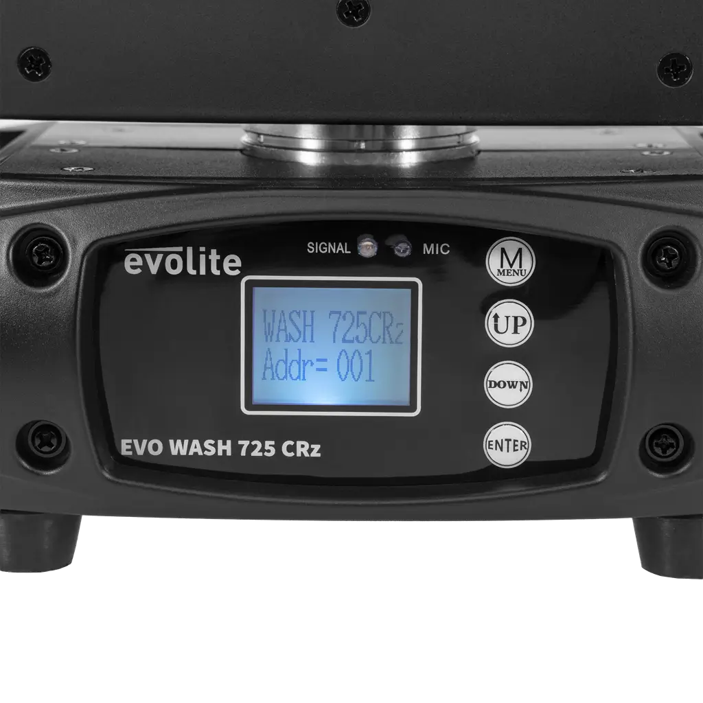 Wash spotlight 725 W - Evo Wash 725 CRz Evolite - Multicolour LED & DMX control