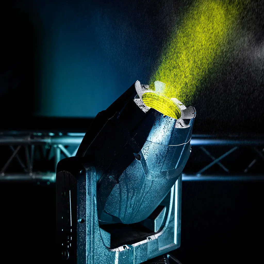 250 W Hybrid floodlight - Shield H250 IP65 Evolite - Indoor and outdoor use - DMX & Gobos