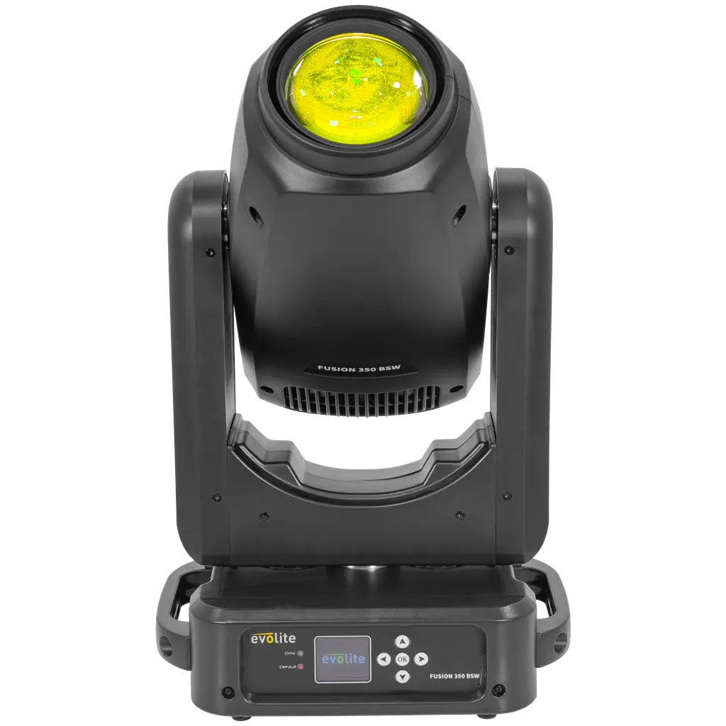 Pack of 2 hybrid floodlights 350 W in flight case - Fusion 350 BSW Set Evolite - Intelligent Beam, Spot & Wash